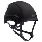 Petzl Strato Helmet, Colour Black, Photo Showing Front and Side Profile